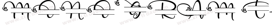 MONOGRAM T字体转换